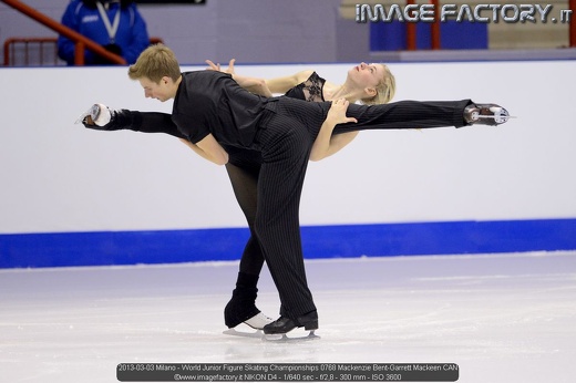 2013-03-03 Milano - World Junior Figure Skating Championships 0768 Mackenzie Bent-Garrett Mackeen CAN